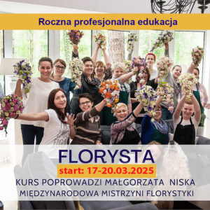 ROCZNY KURS FLORYSTA