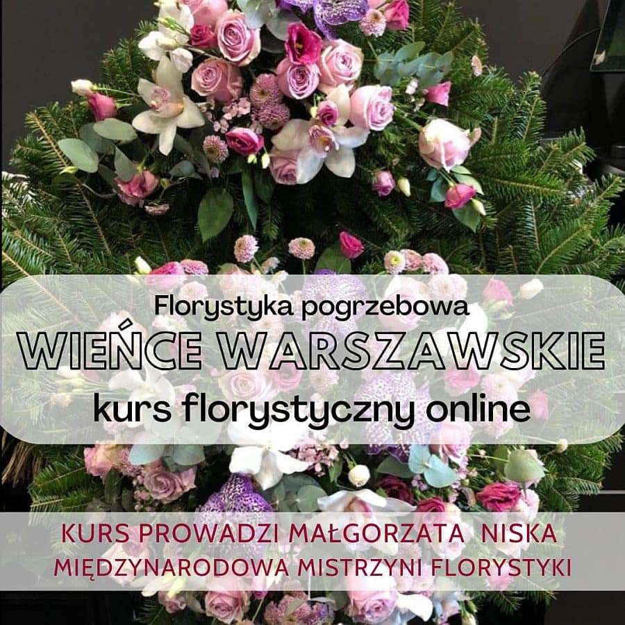 Wieńce warszawskie – florystyka pogrzebowa
