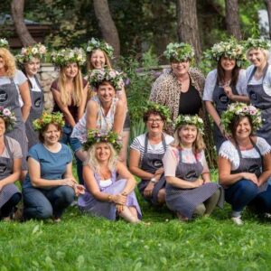 Florystki we wiankach kurs florystyczny warszawa
