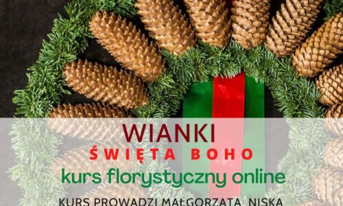 Święta BOHO i nie tylko… – Wianki na drzwi i okna
