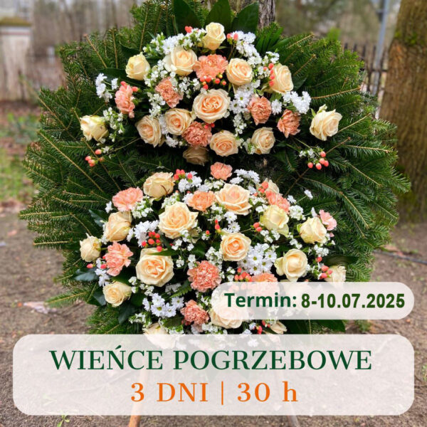 wieńce pogrzebowe kurs florystyczny